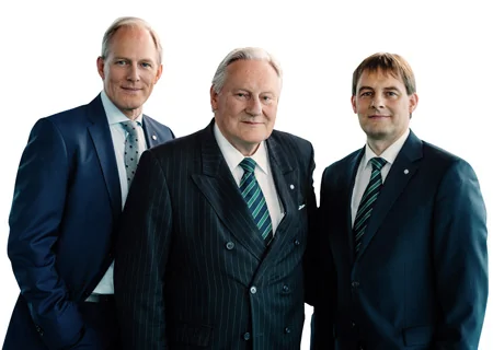 Andreas, Burkard und Florian Bovensiepen